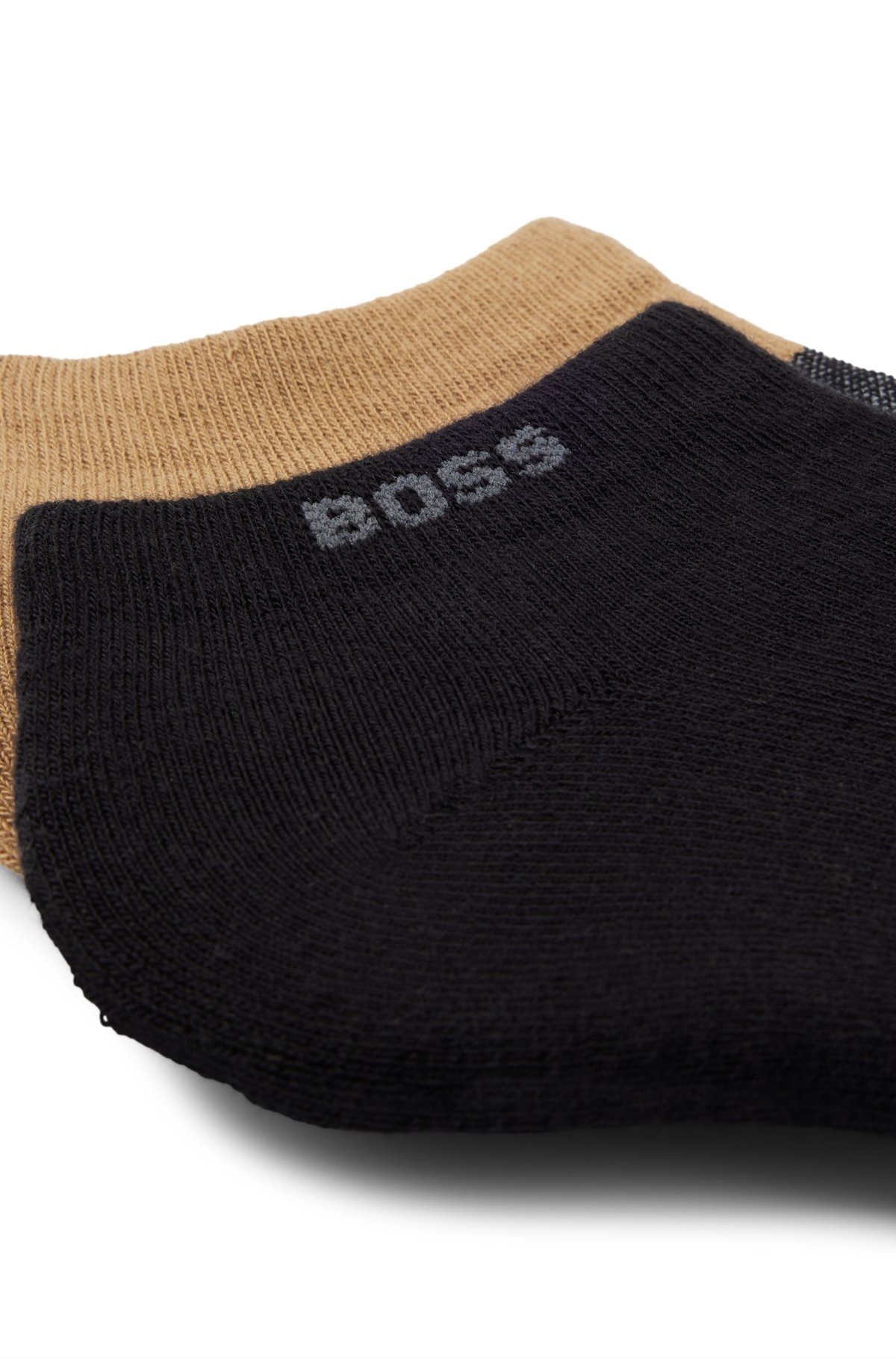 TWO-PACK OF ANKLE SOCKS IN A COTTON BLEND - 2