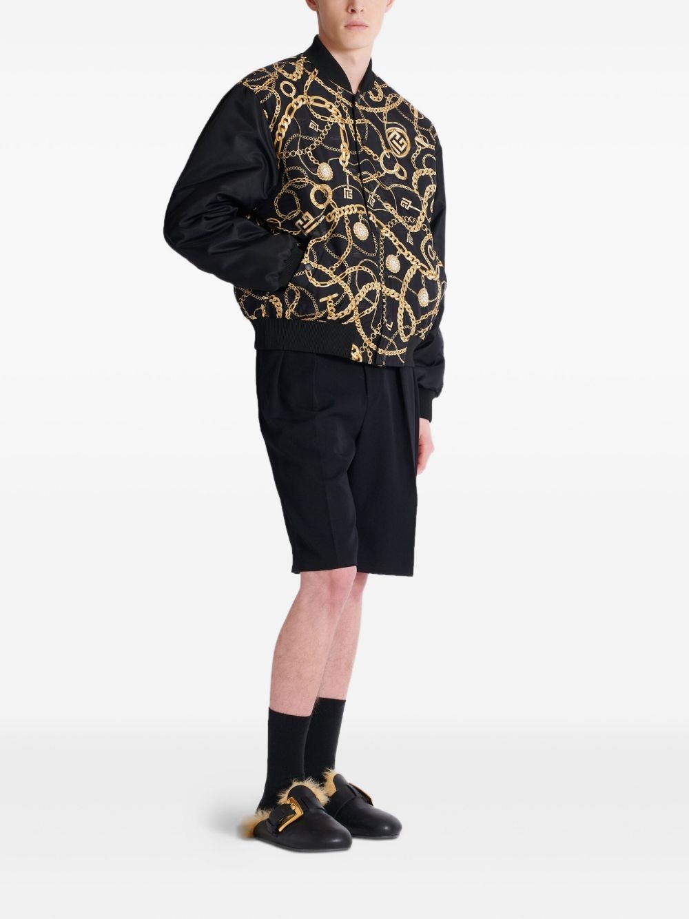 reversible bomber jacket - 3
