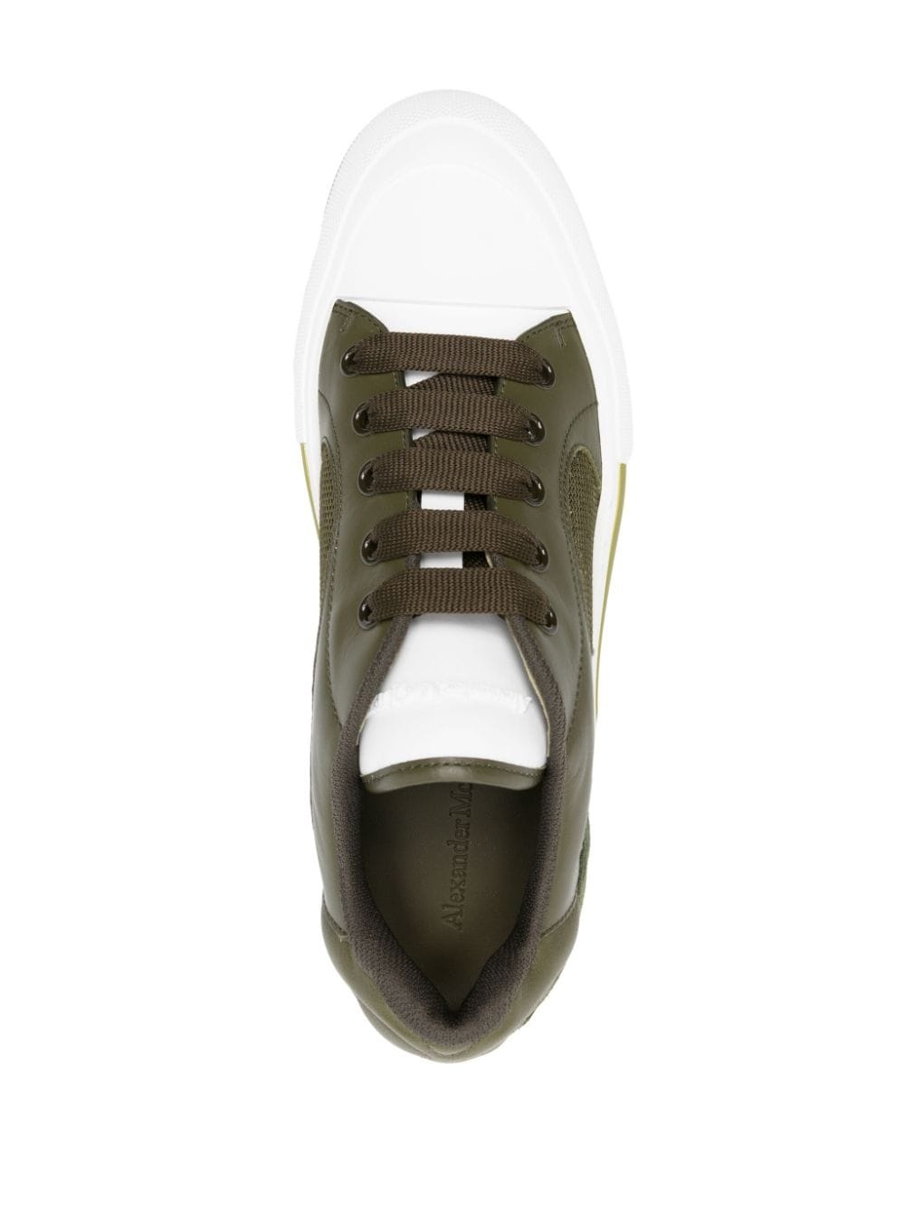 Deck Plimsoll leather sneakers - 4