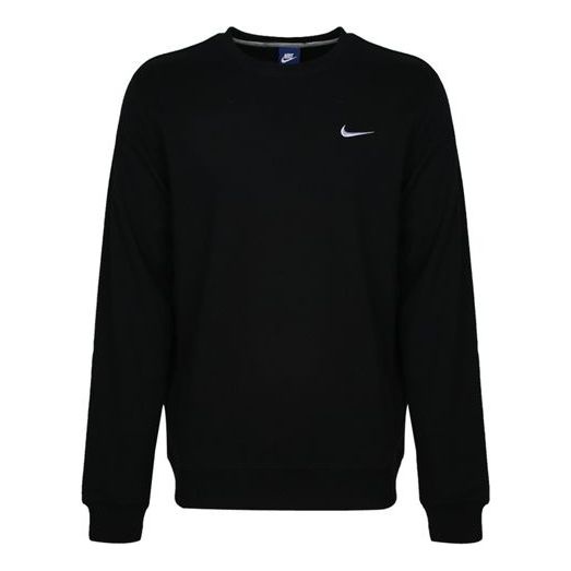 Nike Club Ft Round Neck Pullover french terry Black AA3178-010 - 1