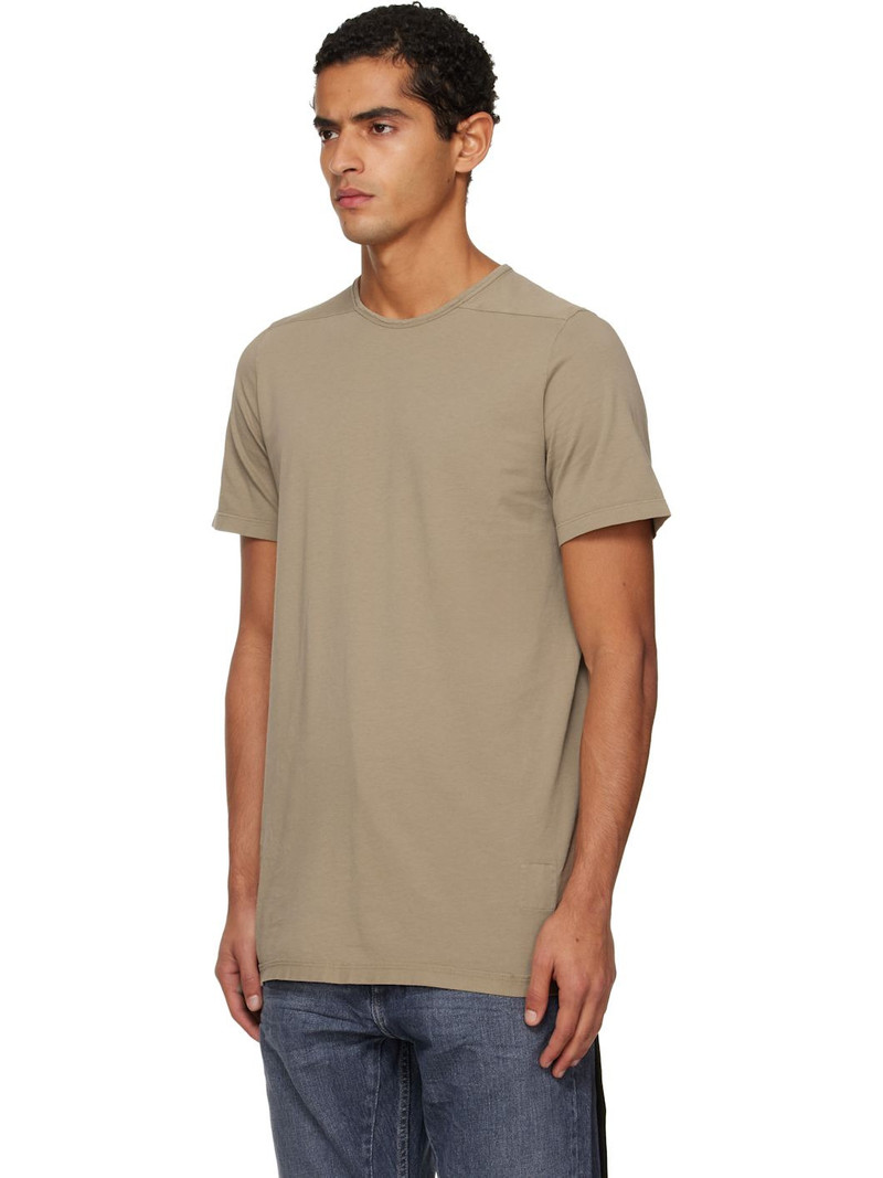 Rick Owens DRKSHDW Taupe Concordians Level T-shirt outlook