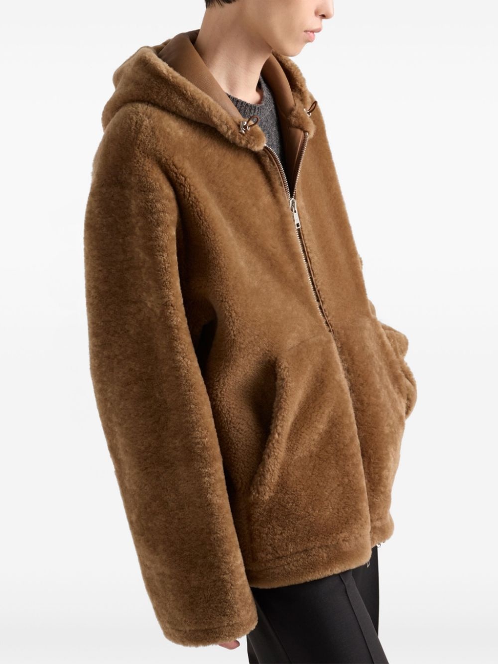 shearling jacket - 4