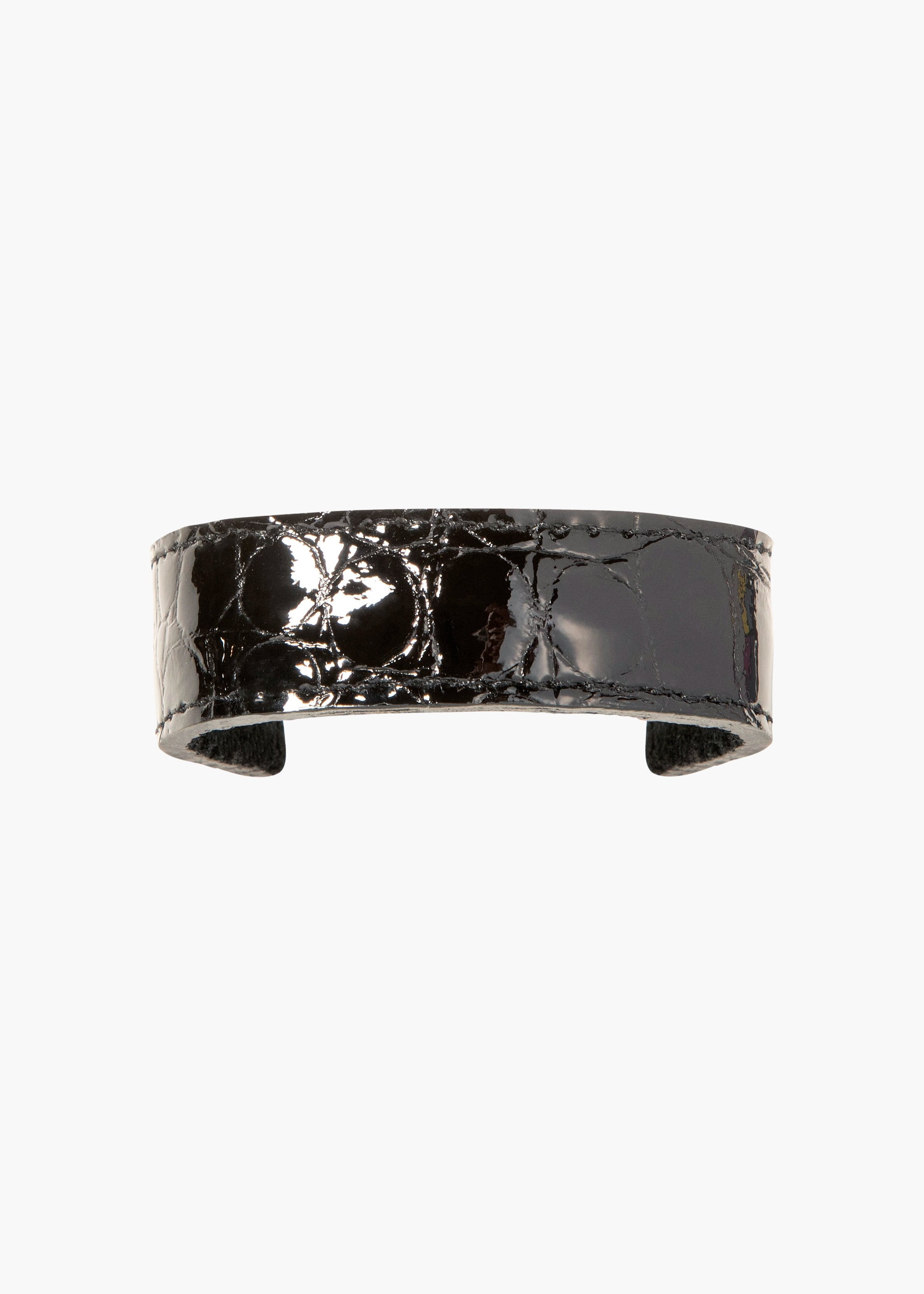Embossed Mini Leather Ponywrap - 1