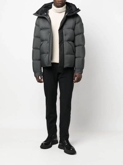 Moncler Maderia logo-embossed padded jacket outlook