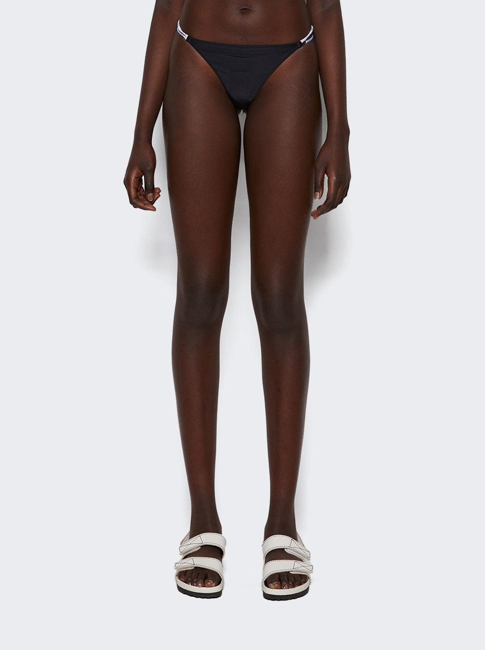Iride Print Bikini Briefs Black - 3