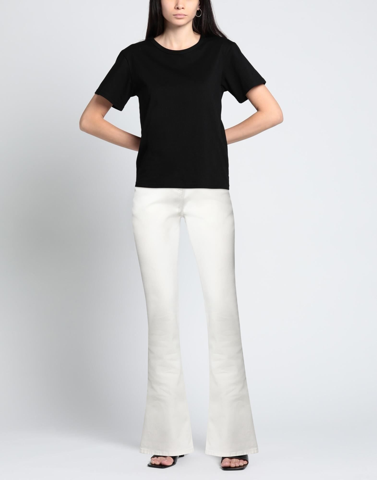 White Women's Denim Pants - 2