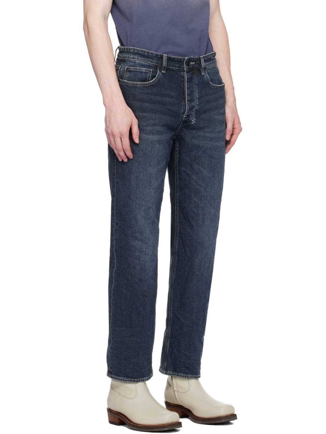 Blue Hazlow Jeans - 2