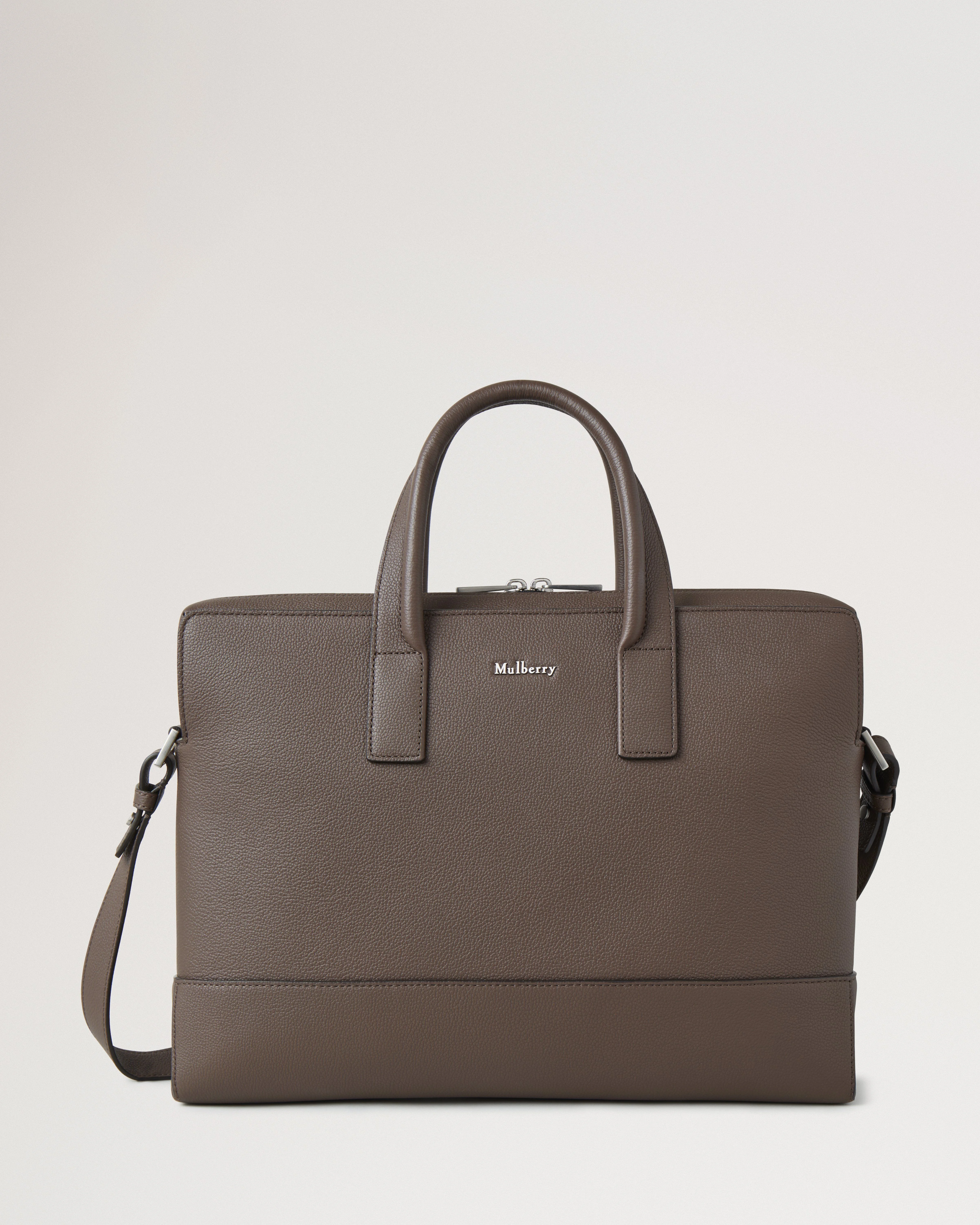 Farringdon Briefcase
Taupe Brown Small Pebble Grain - 1