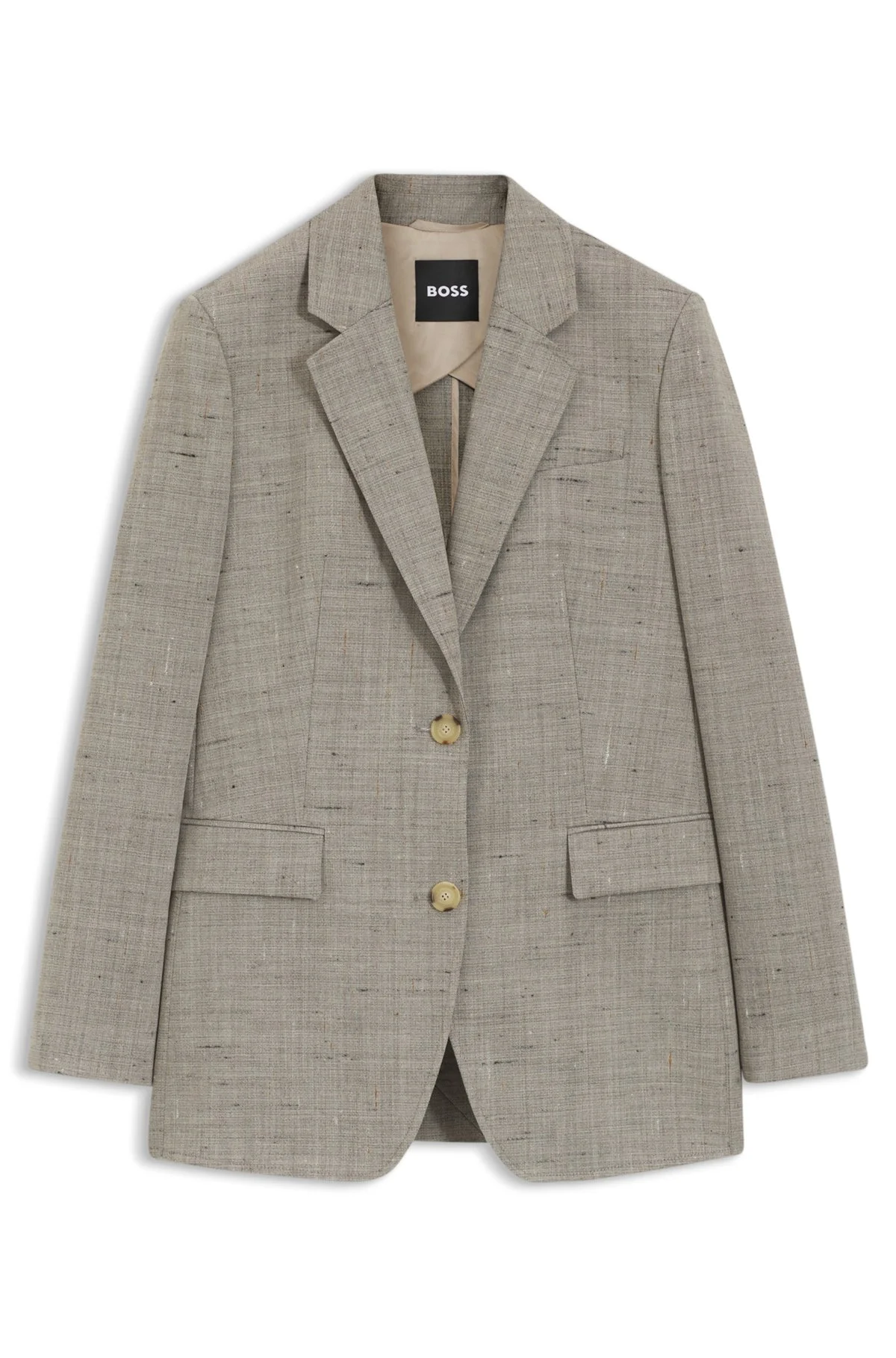 REGULAR-FIT BLAZER IN A WOOL BLEND - 1