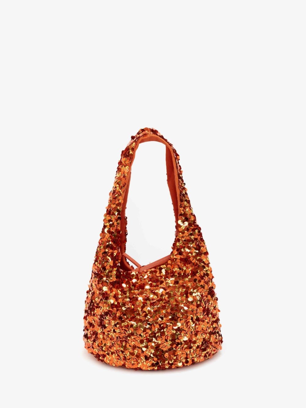 MINI SEQUIN SHOPPER TOP HANDLE BAG - 4