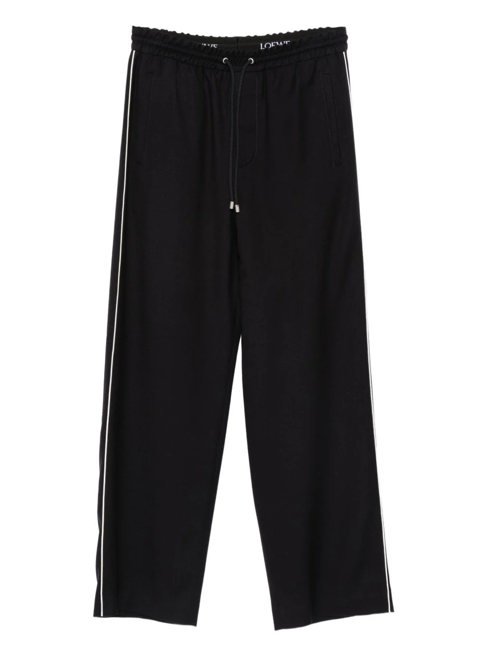 Loewe Men Wool Drawstring Trousers - 1