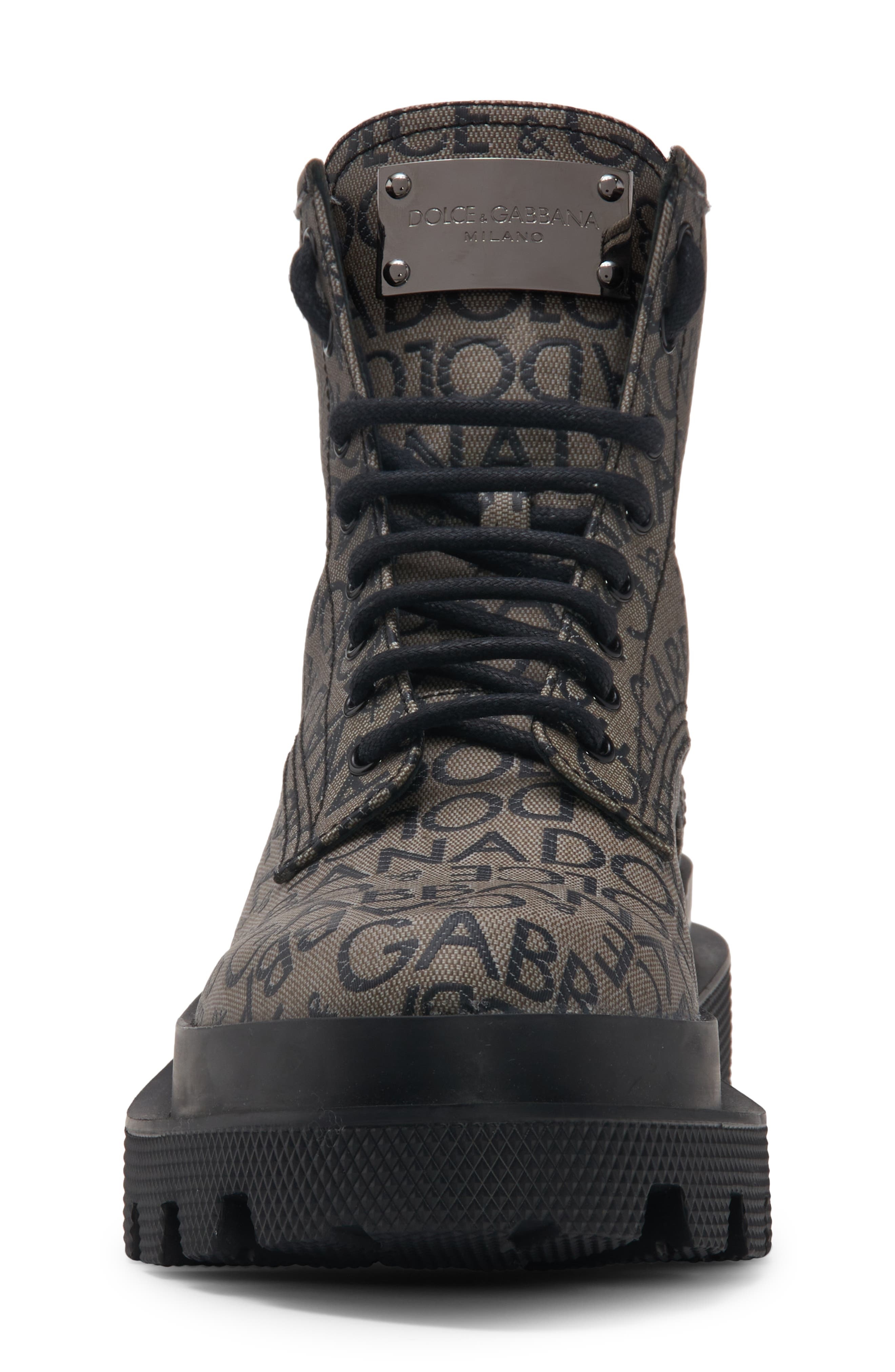 High Trekking Logo Jacquard Boot - 4