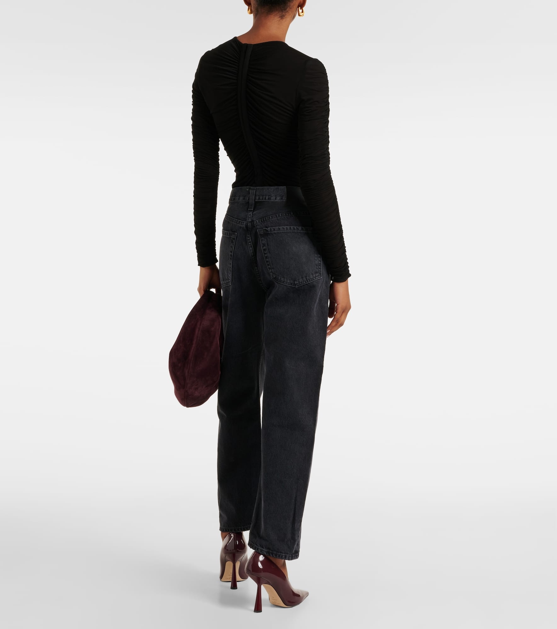 Dahlia high-rise cropped jeans - 3