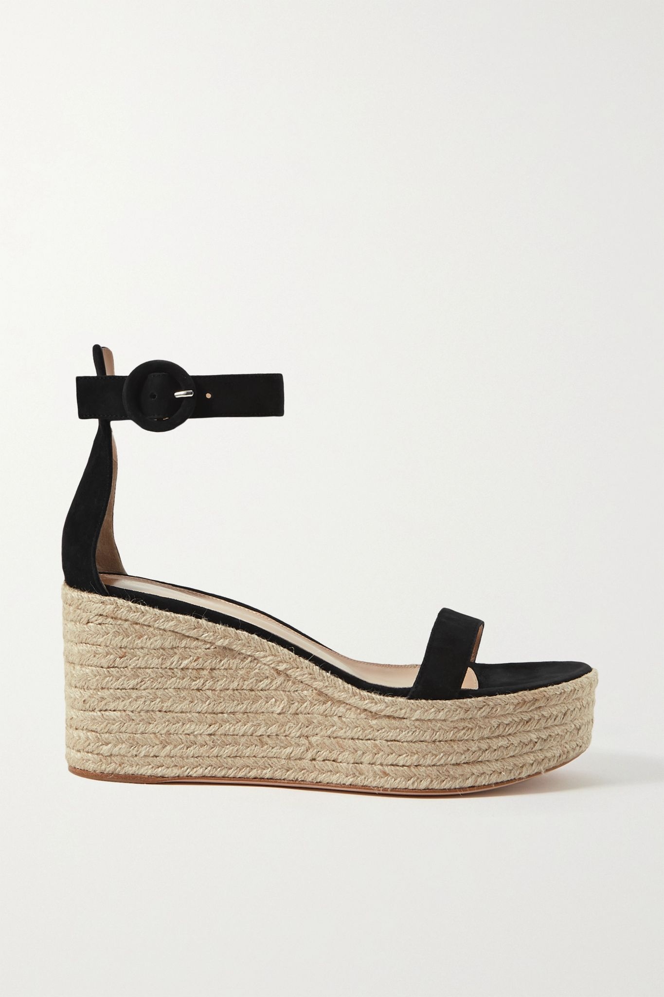 Portofino 85 suede espadrille platform sandals - 1