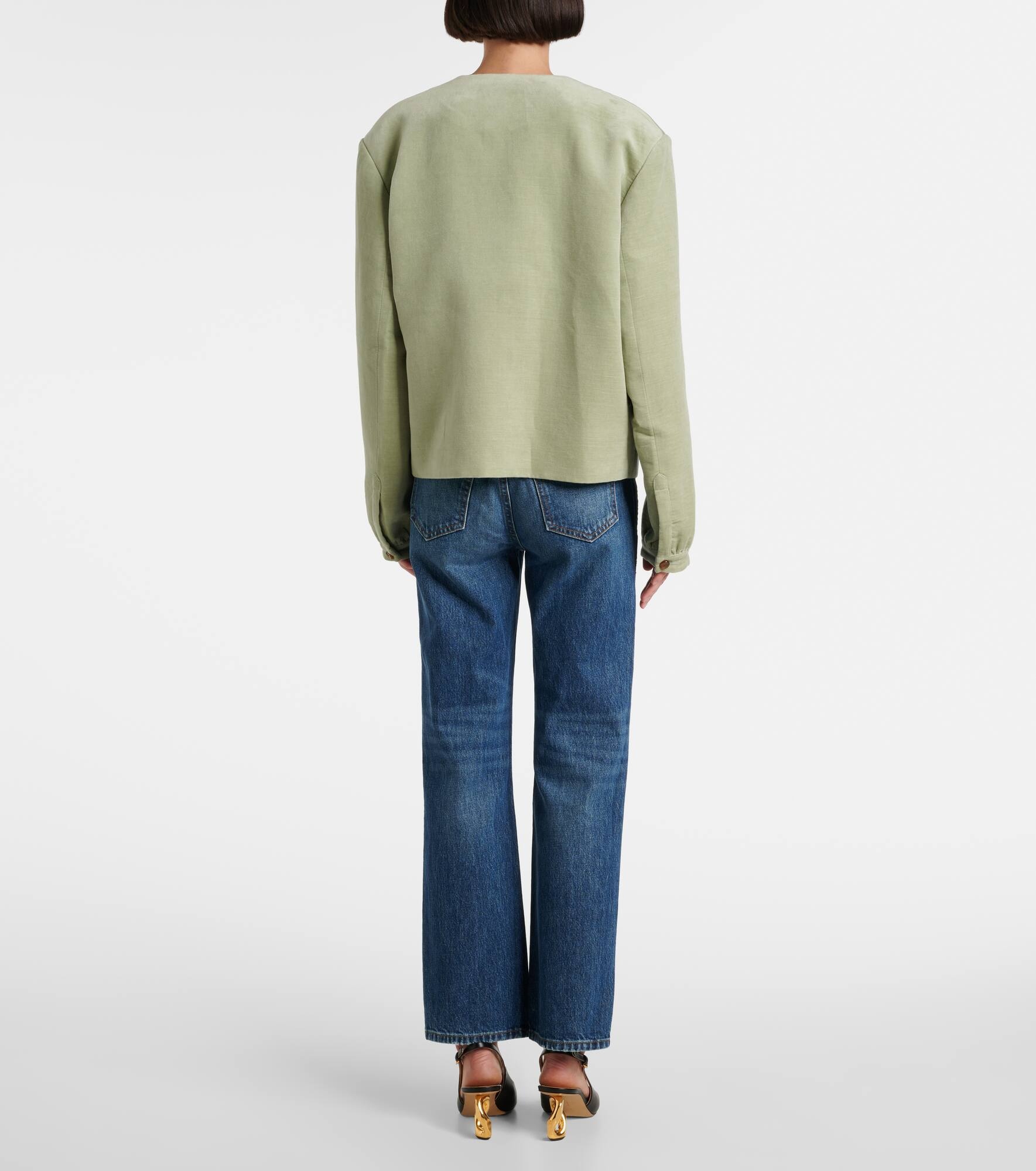 Jealousy Gliss cotton and linen jacket - 3