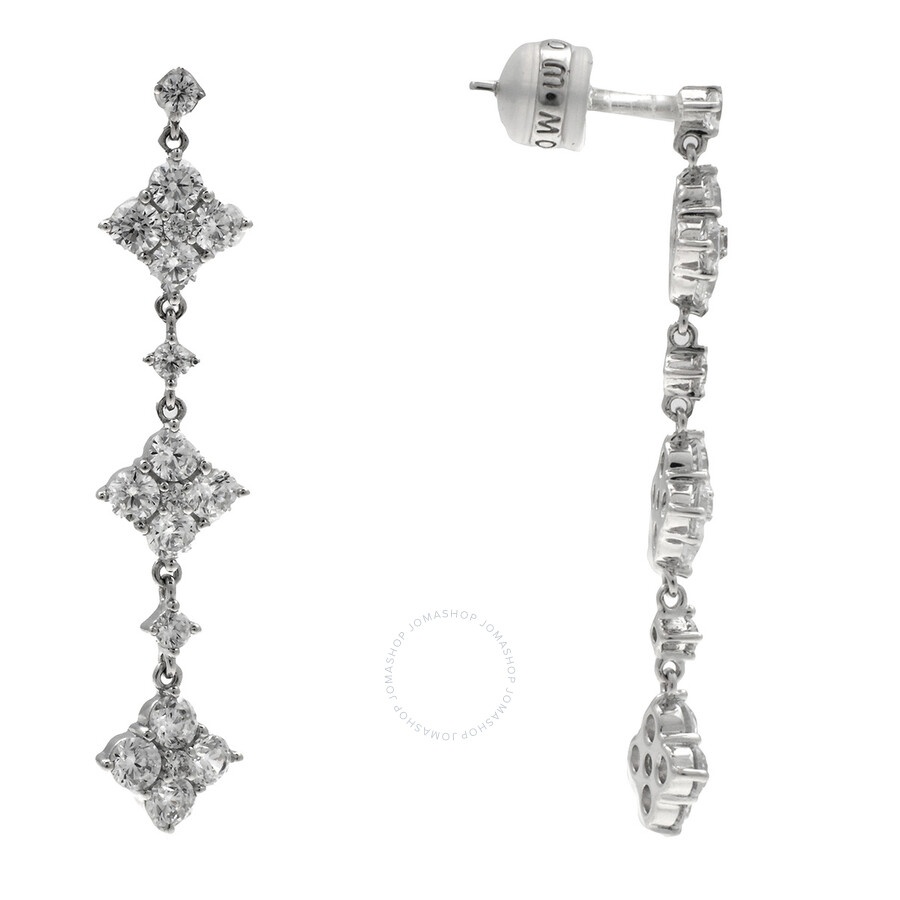 Apm Monaco - APM Monaco Sterling Silver Lumiere Drop Earrings - 2