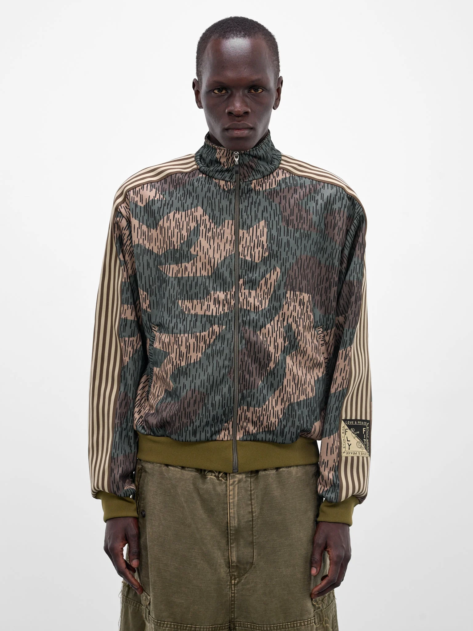 Rain Camo Jersey Track Jacket - 1