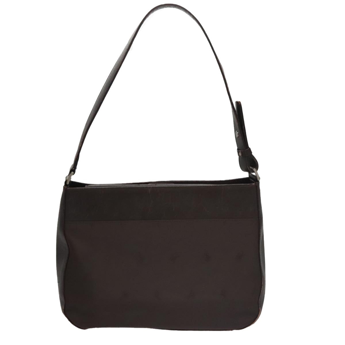 Burberry Shoulder Bag Nylon Leather Brown - 2