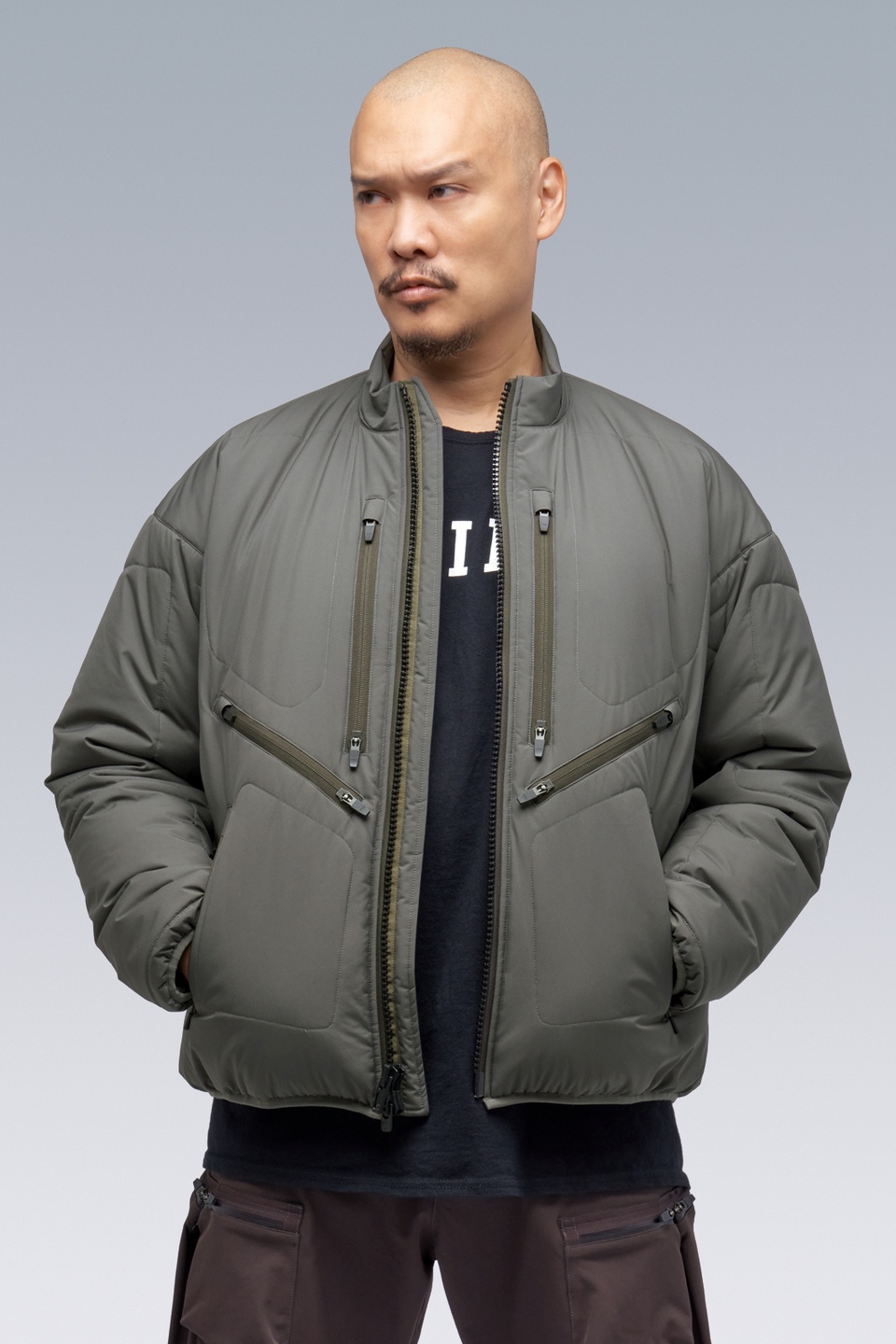 J91-WS Windstopper® PrimaLoft® Modular Liner Jacket Gray - 8