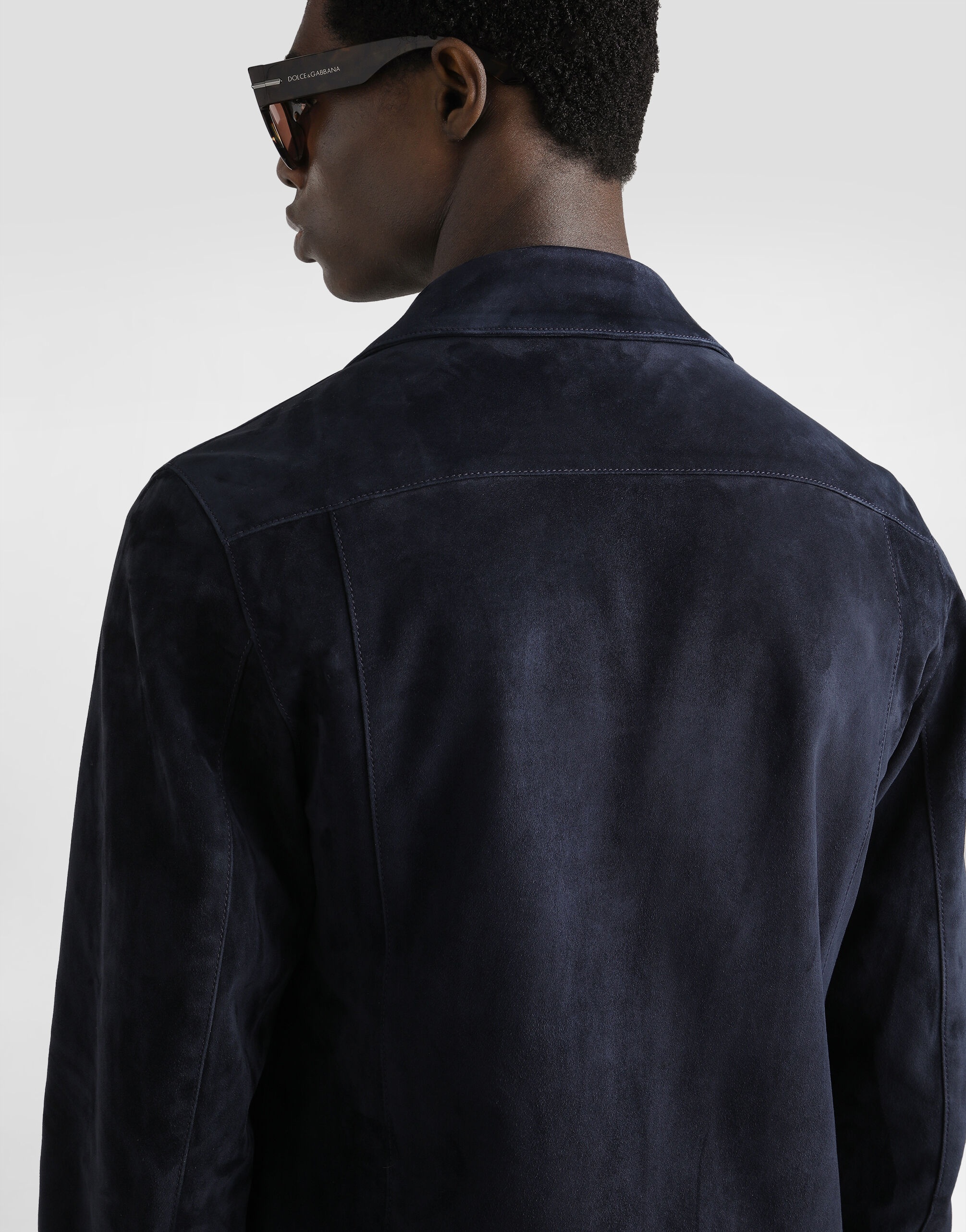 Leather zipped jacket - 5