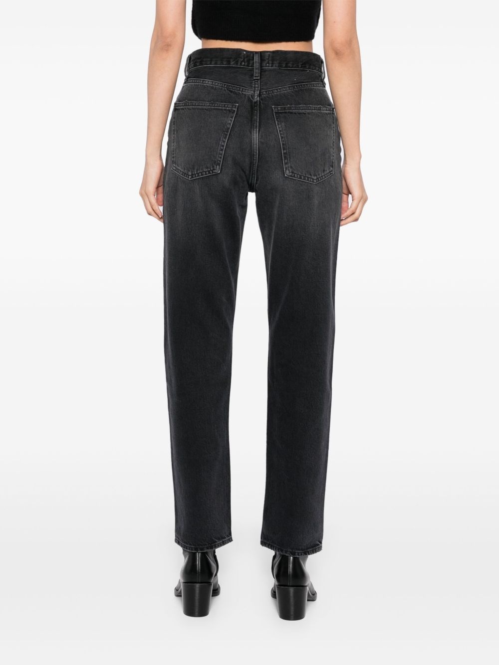 90's pinch waist jeans - 4
