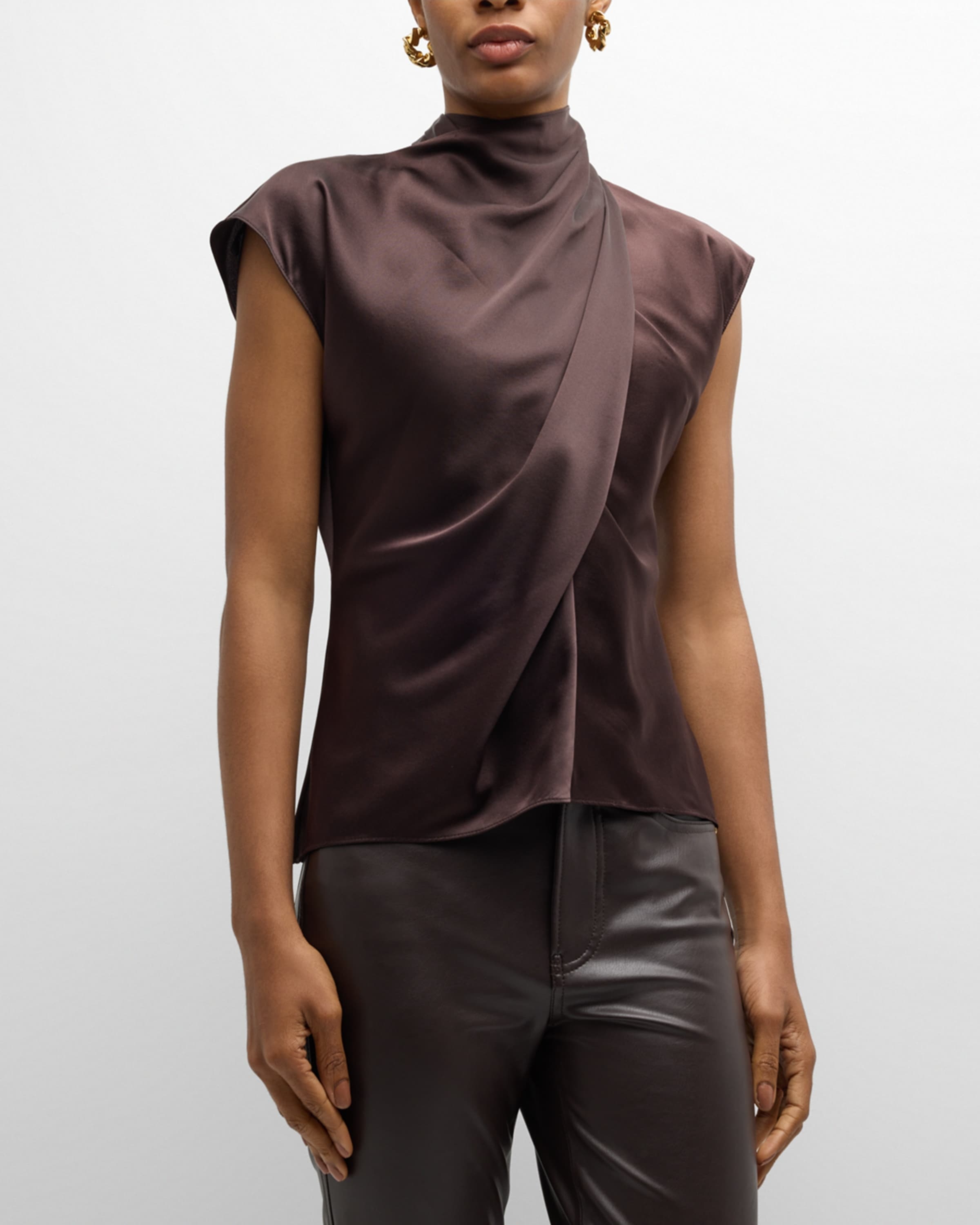 Leilany Draped Tie-Back Top - 2