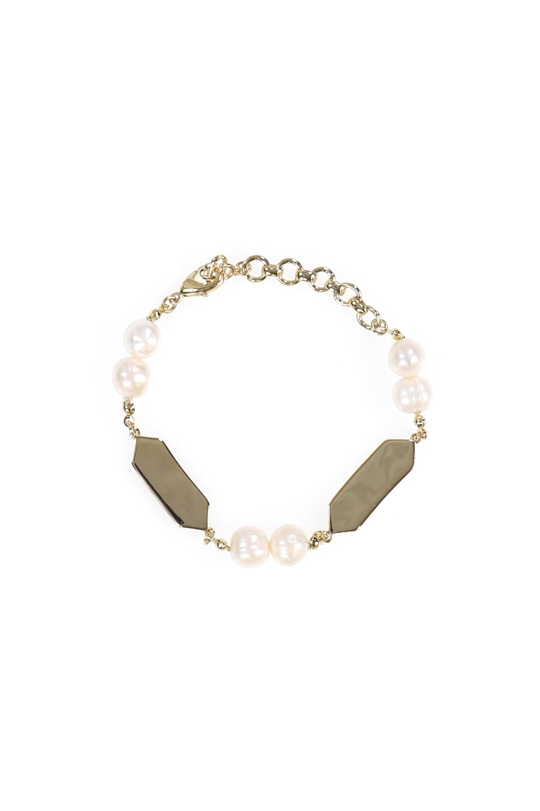 ブレスレット Laurel Pearl Bracelet - Casablanca - l - Gold Casablanca Laurel Pearl Bracelet (Gold/Pearl) – CNCPTS