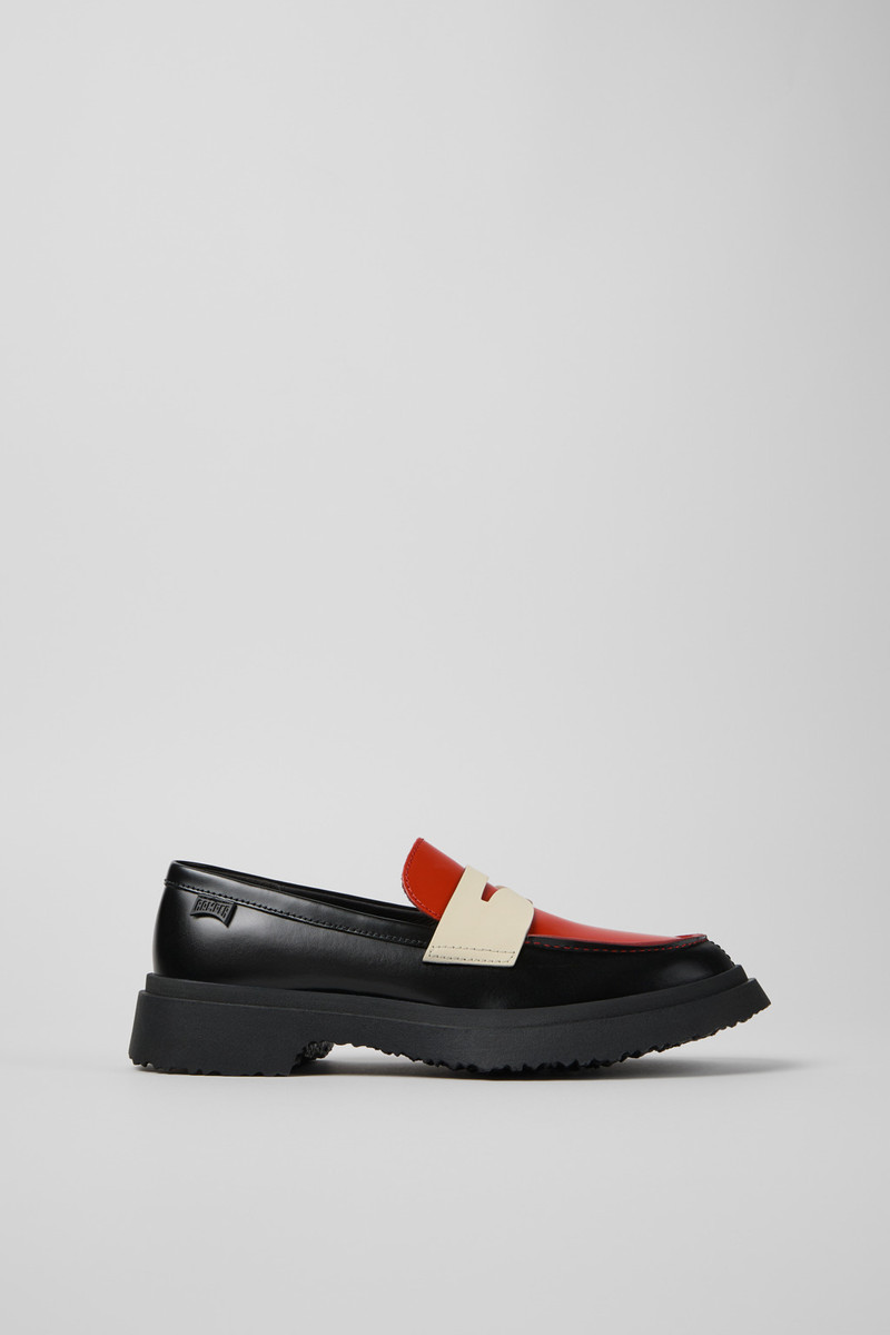 Multicolor Leather Moccasin/Ballerina for Women. 1