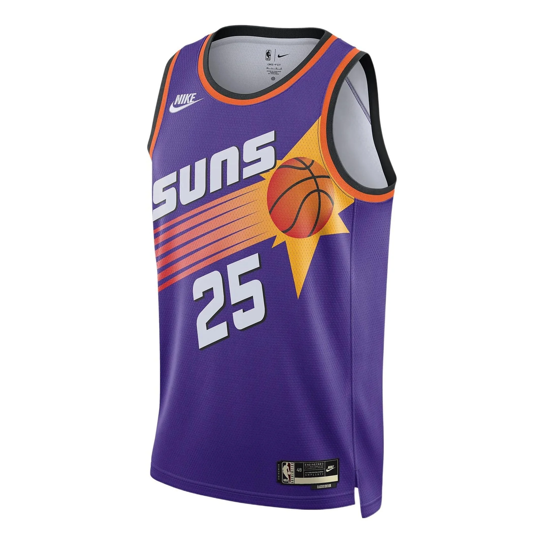 Nike Dri-FIT NBA Phoenix Suns Mikal Bridges Hardwood Classic 2022/23 Swingman Jersey DO9452-507 - 1