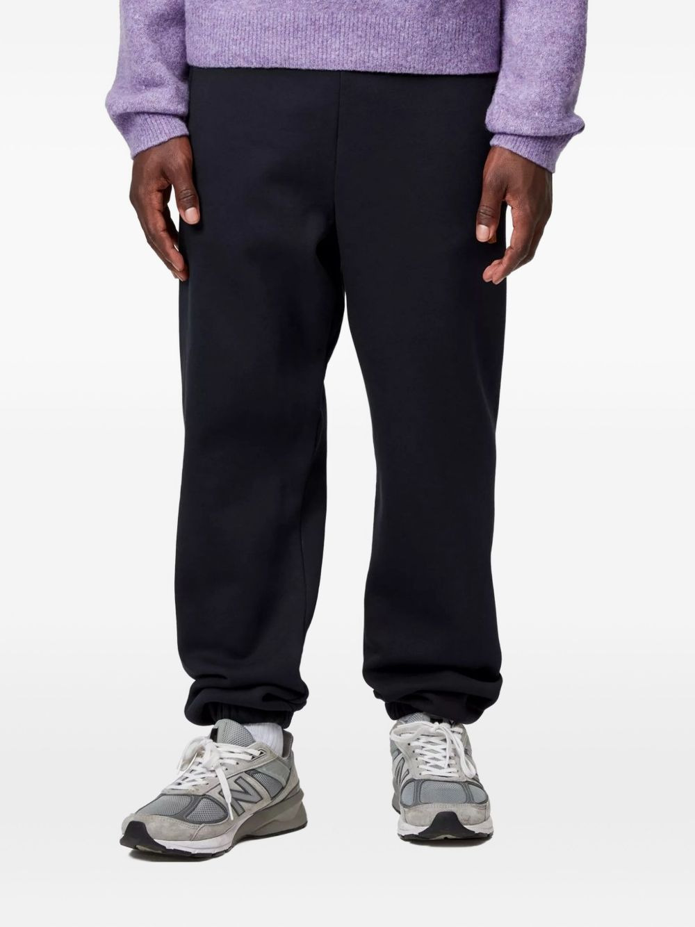 logo-detail cuffed track pants - 2