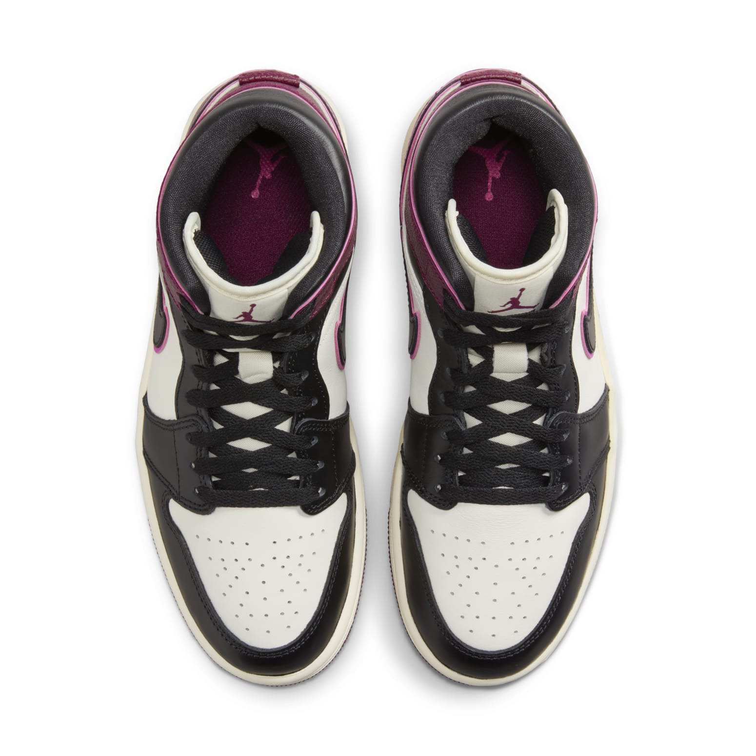 (WMNS) Air Jordan 1 Mid SE 'Bordeaux'  FQ7818-101 - 3