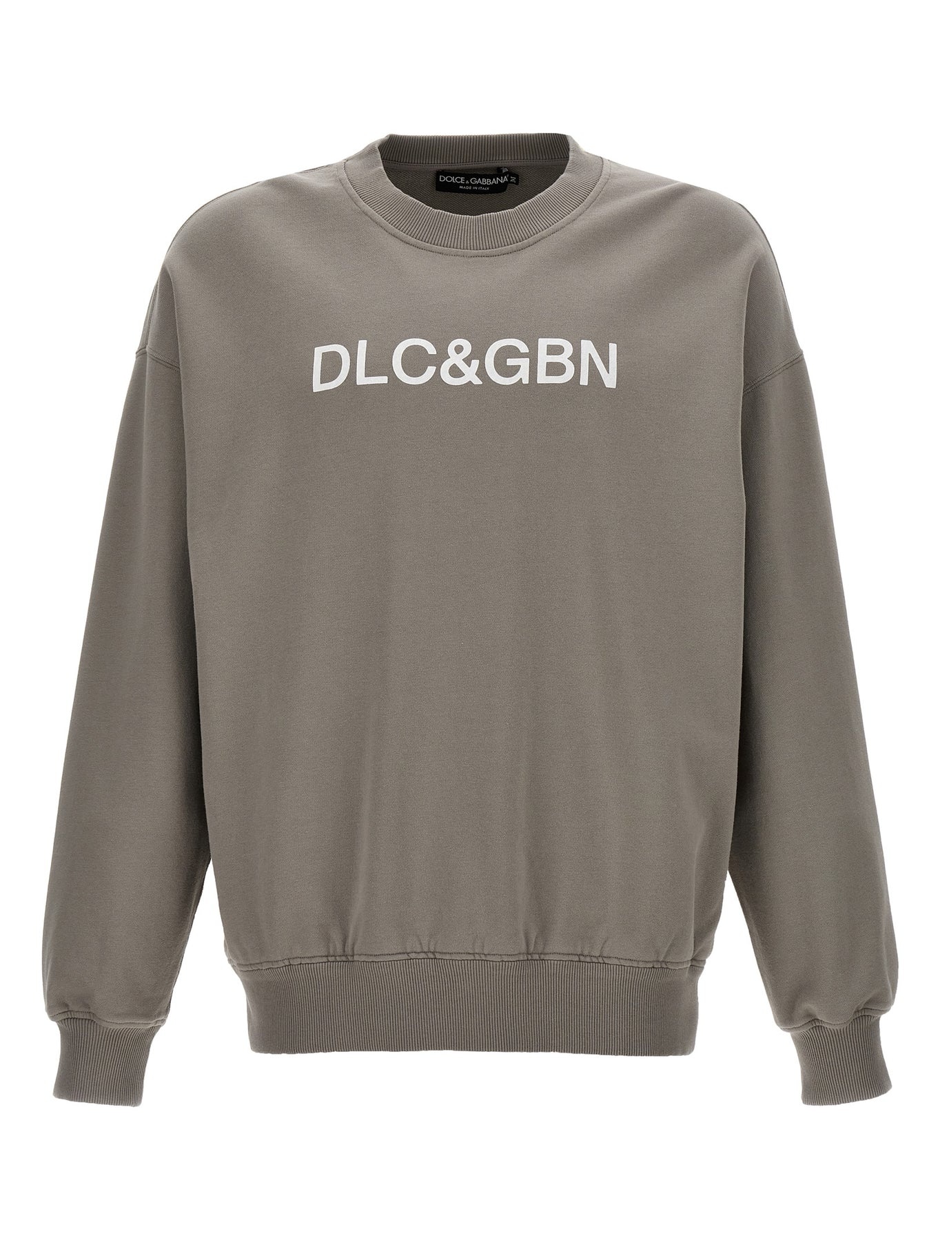 Logo Print Sweatshirt Gray - 1