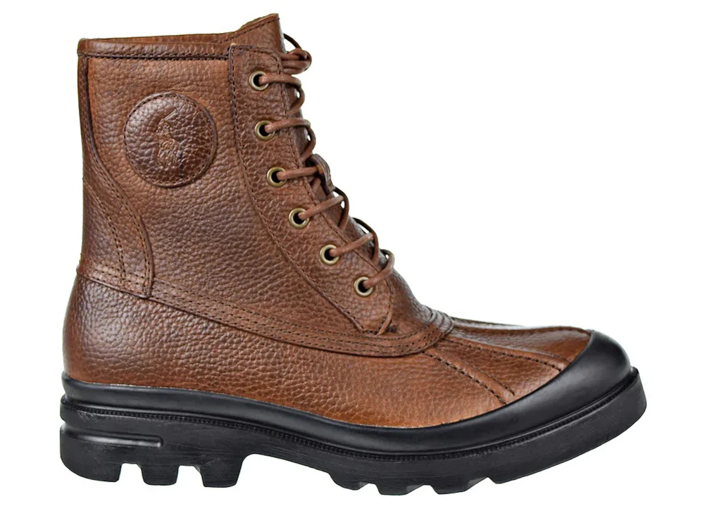 Polo Ralph Lauren Udel Duck Boot Dark Brown - 1