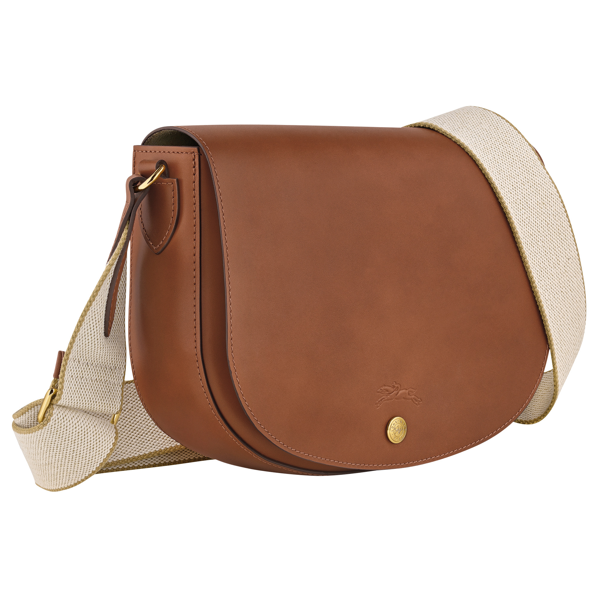 Épure M Crossbody bag Cognac - Leather - 3