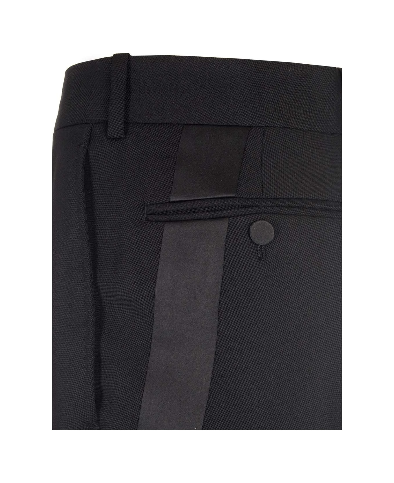 Tuxedo Cigarette Trousers - 3
