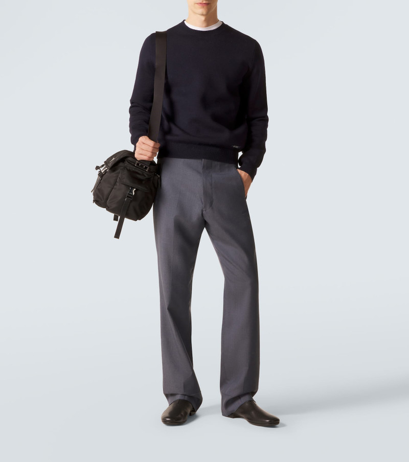 Prada Leather Chelsea boots outlook