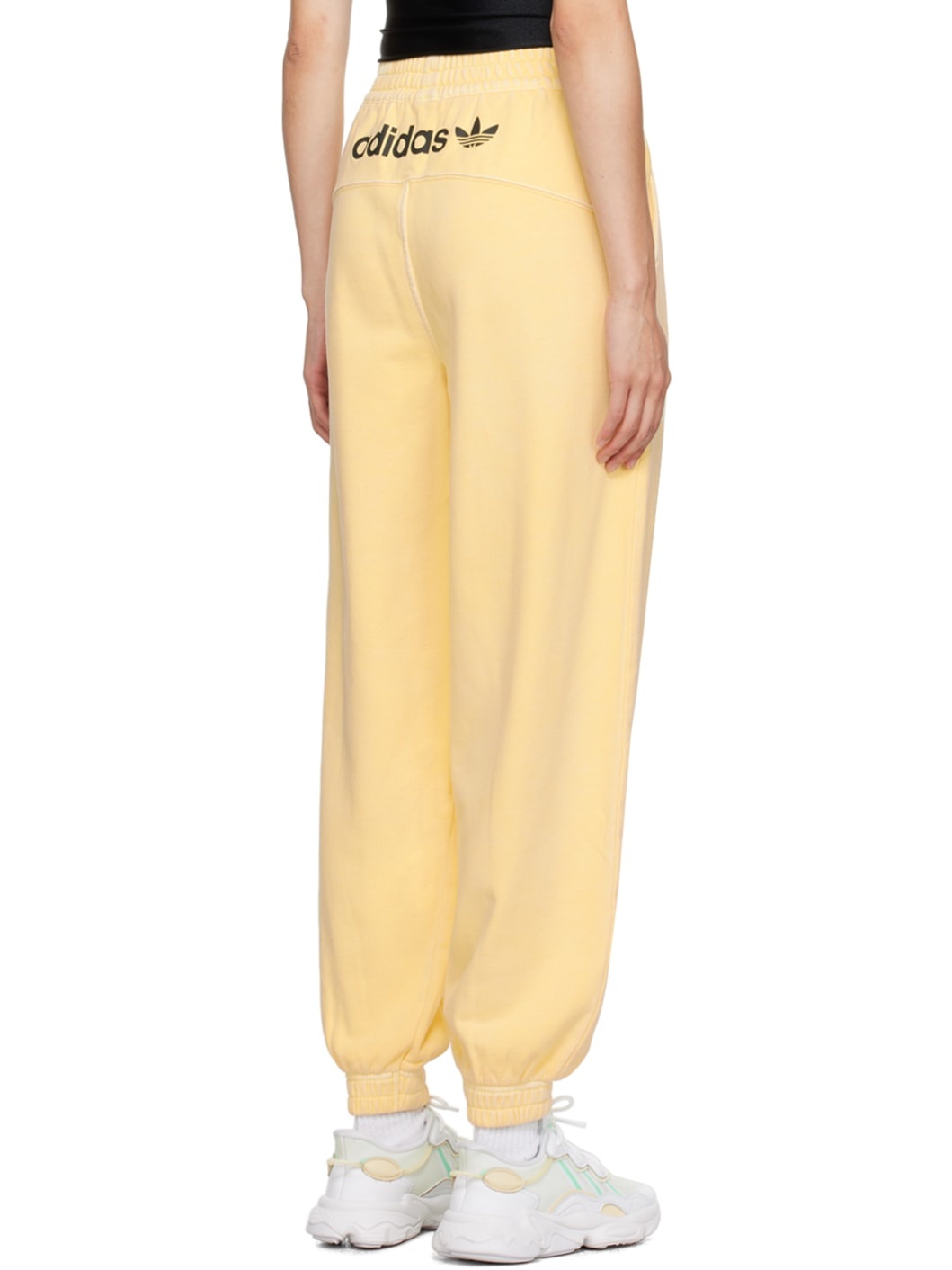 Yellow Printed Lounge Pants - 3