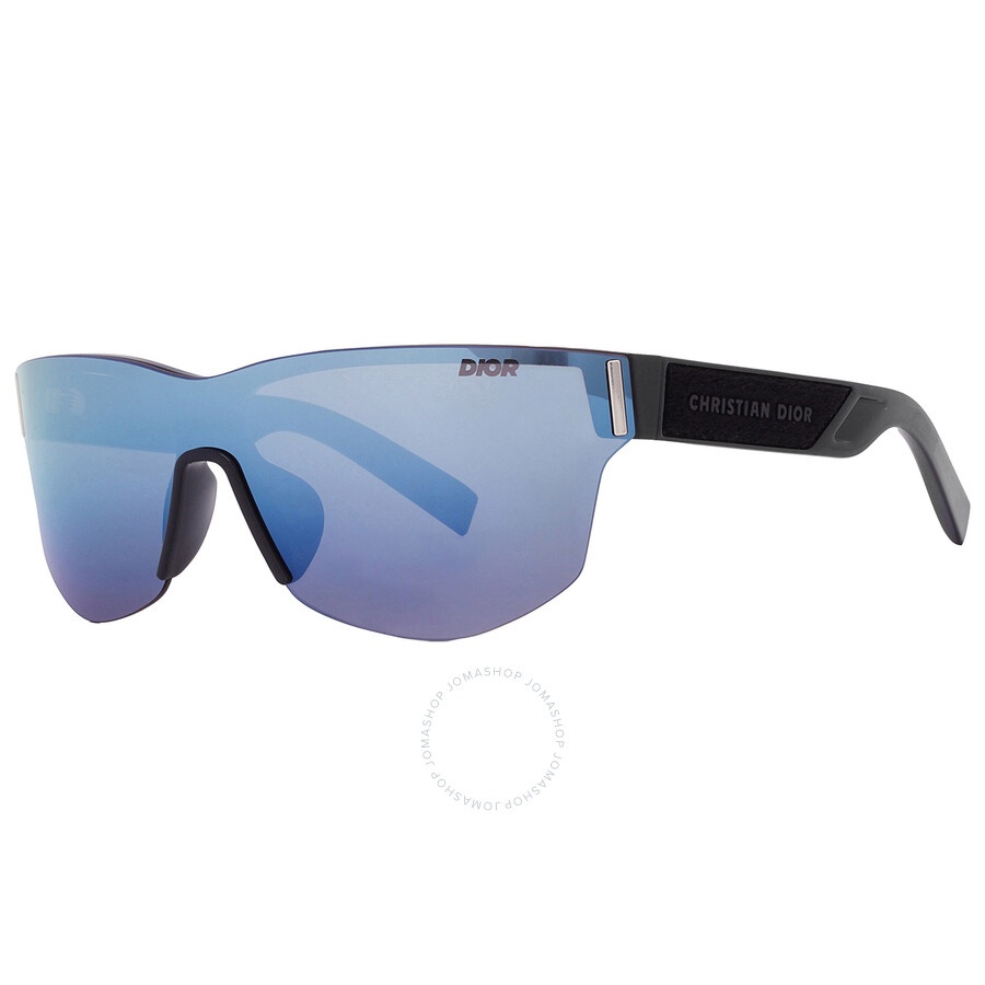 Dior DIORADDICT Grey Blue Flash Shield Men's Sunglasses DM40021U 01B 99 - 3