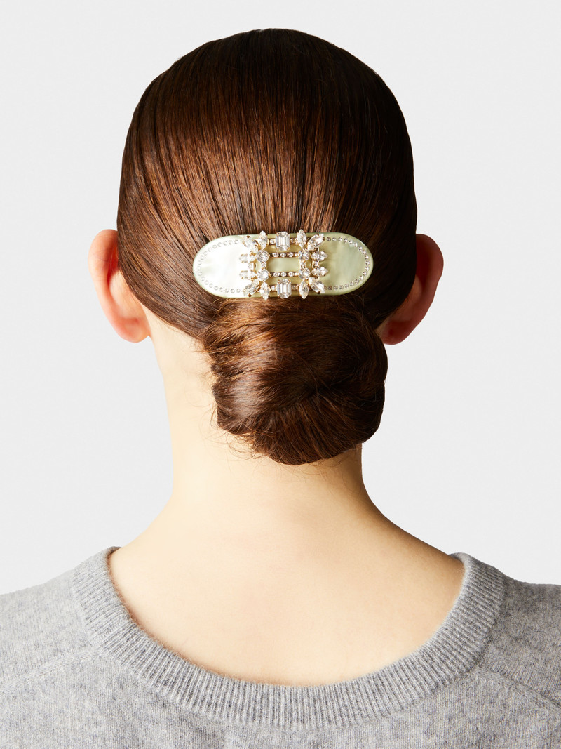 Roger Vivier Broche Vivier Buckle Hair Clip outlook