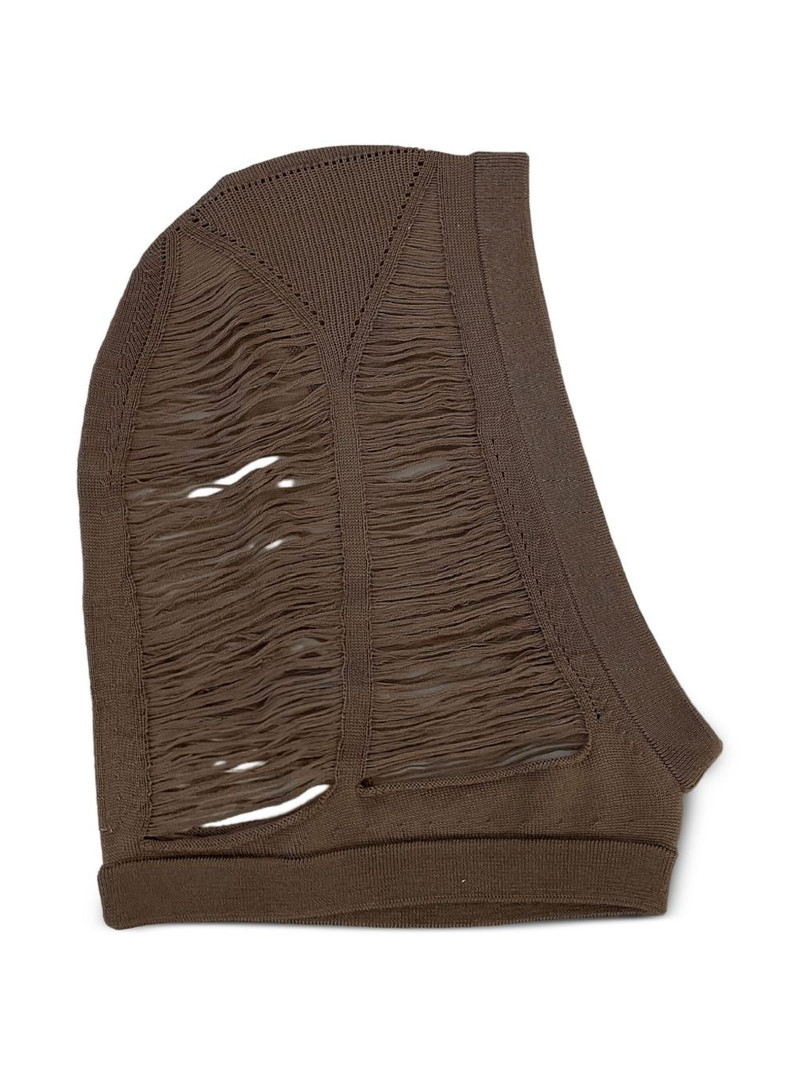 cut-out knit hat 1