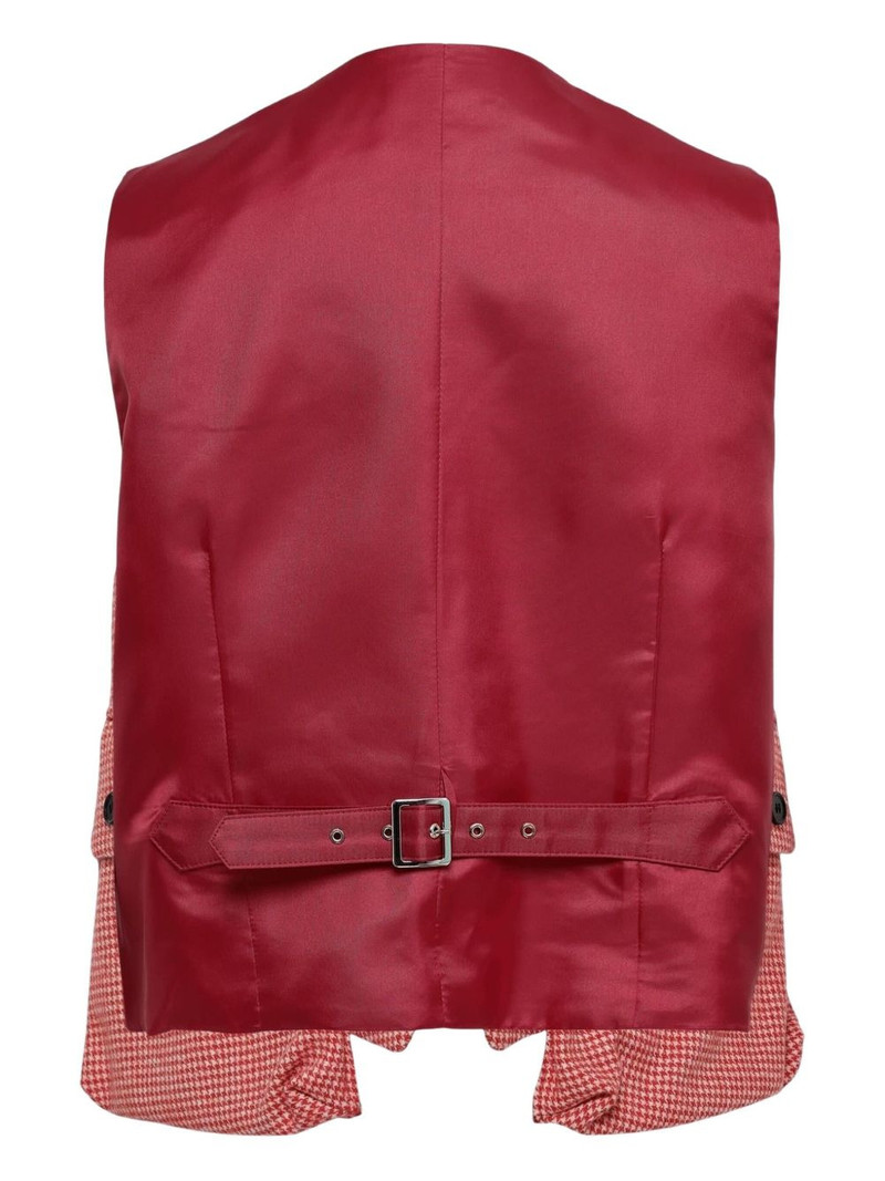 Noir Kei Ninomiya pattern waistcoat outlook