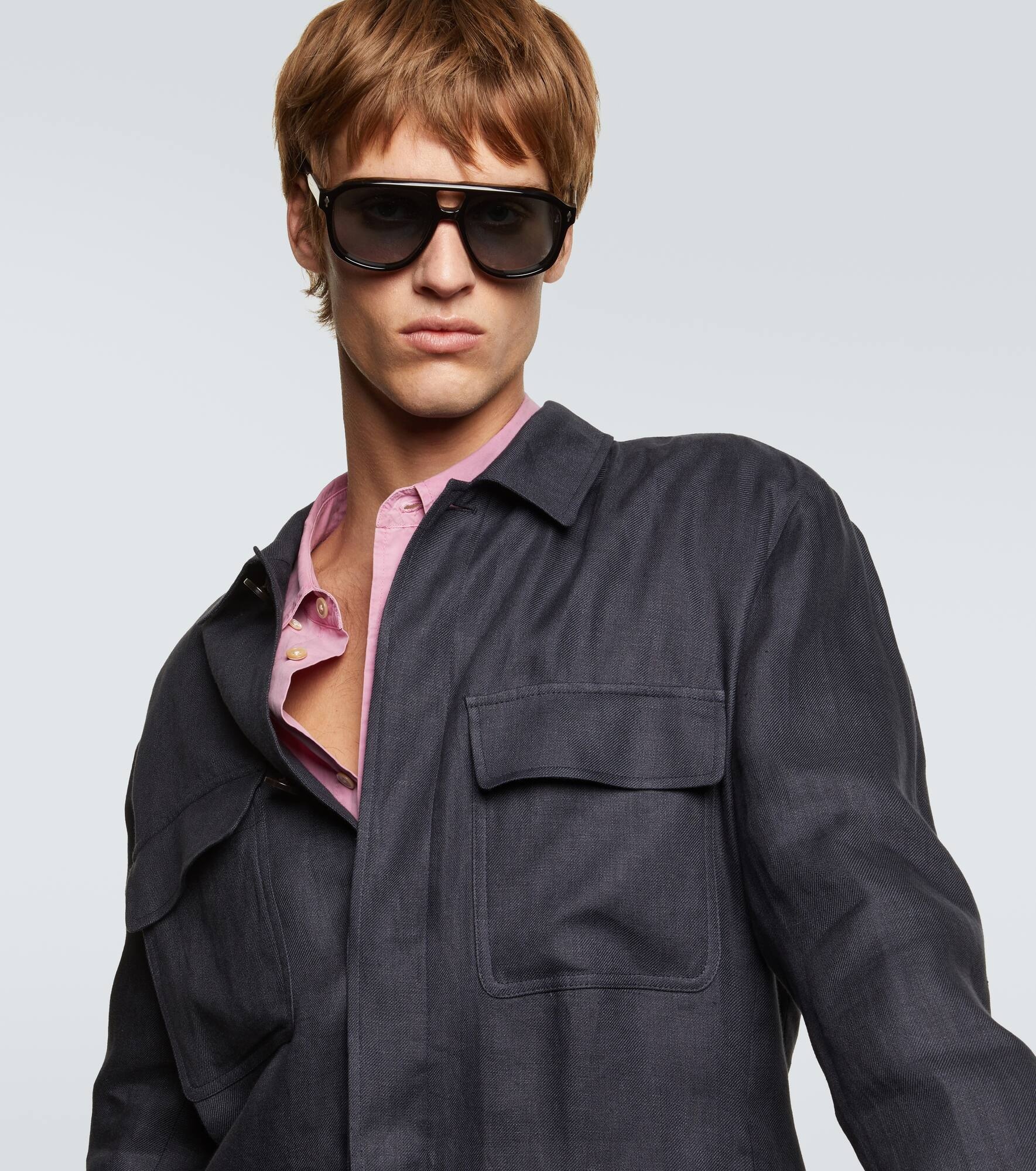 Leonard flat-top sunglasses - 2