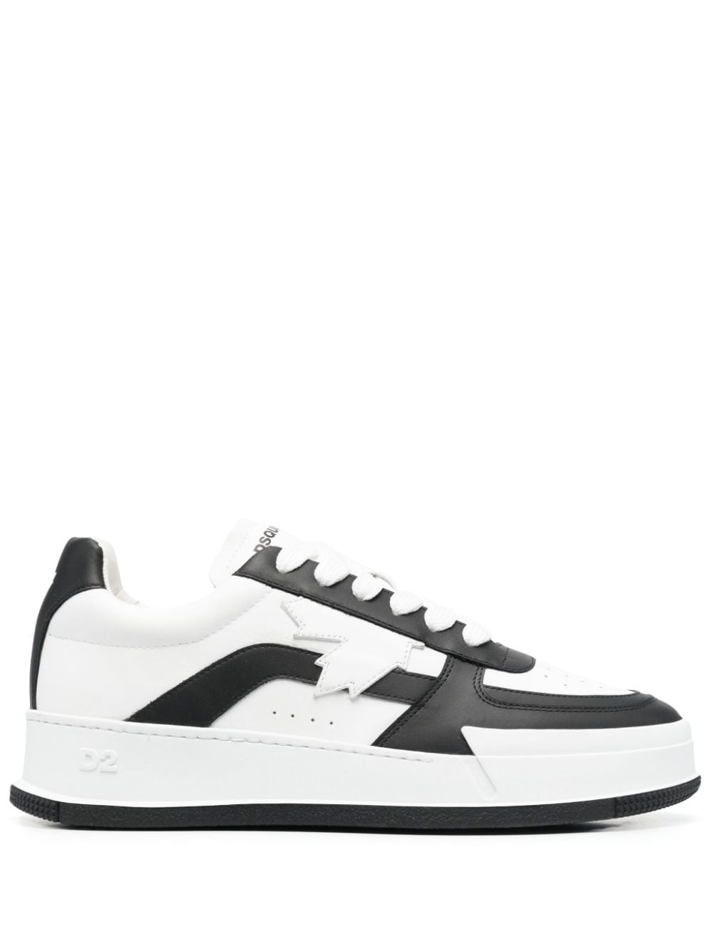 logo-print low-top sneakers - 1