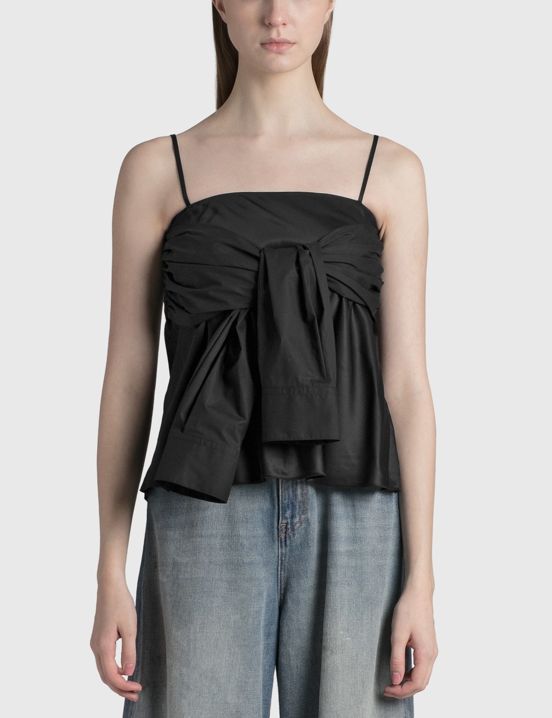 TANK TOP WITH HANGING SLEEVES - 1