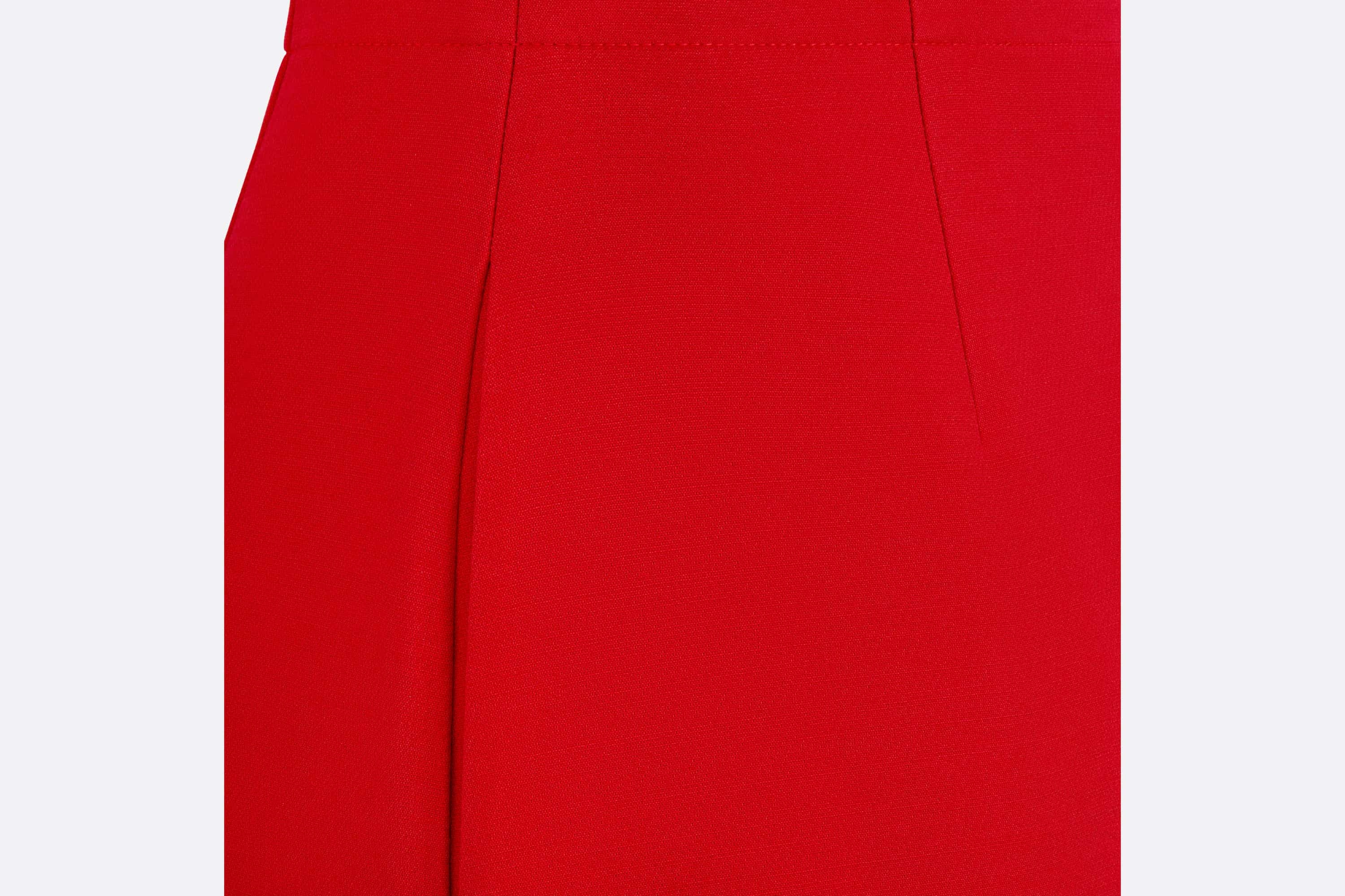 Mid-Length Straight-Cut Skirt - 3