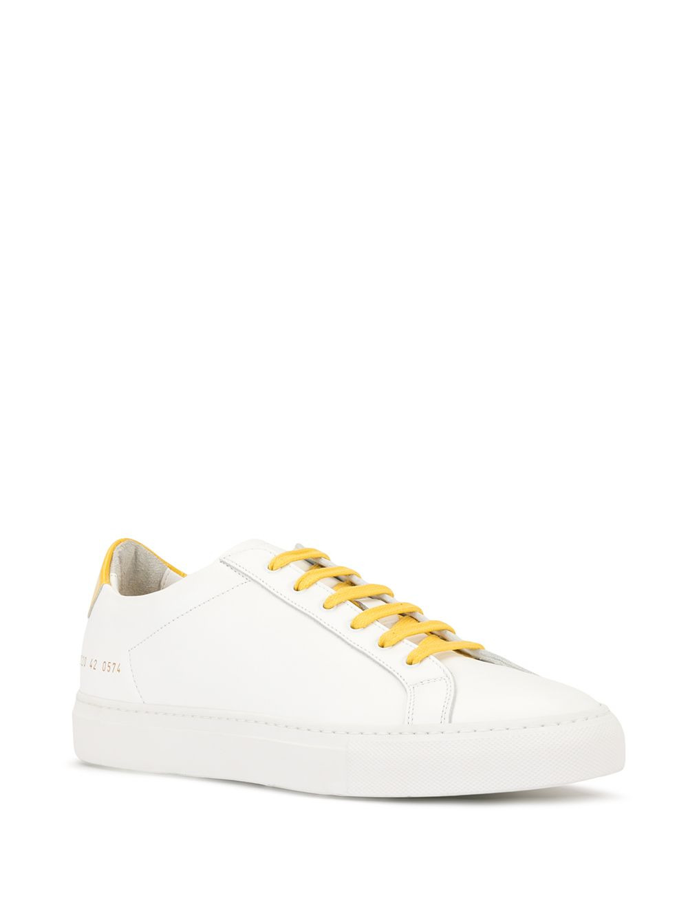 contrast shoelace sneakers - 2