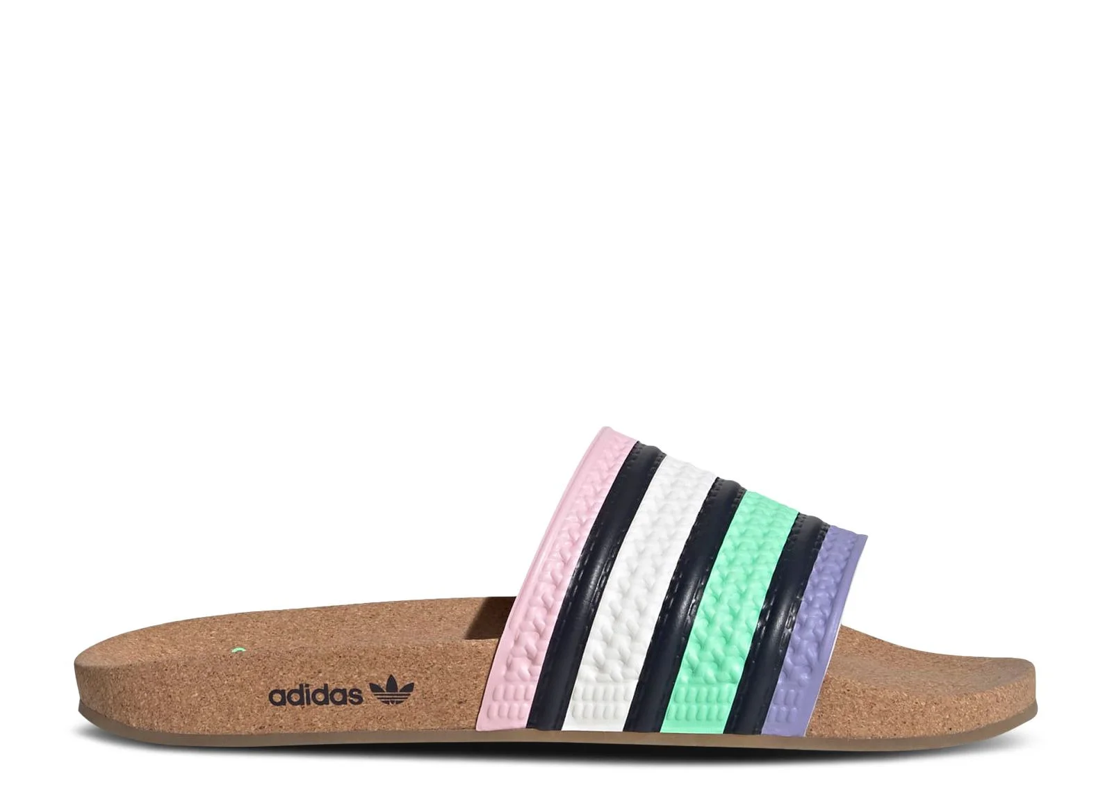 ADILETTE SLIDE 'CORK - PULSE MINT LEGEND INK' - 1