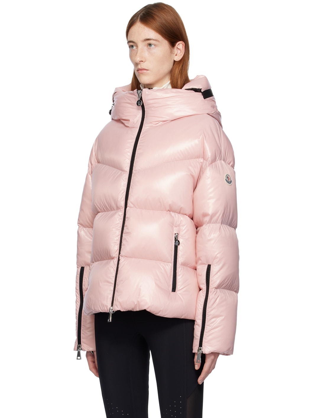 Moncler Huppe Short Down Jacket | REVERSIBLE