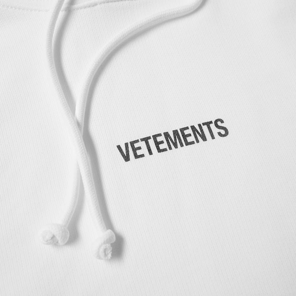 VETEMENTS Oversize Logo Patch Hoody - 4