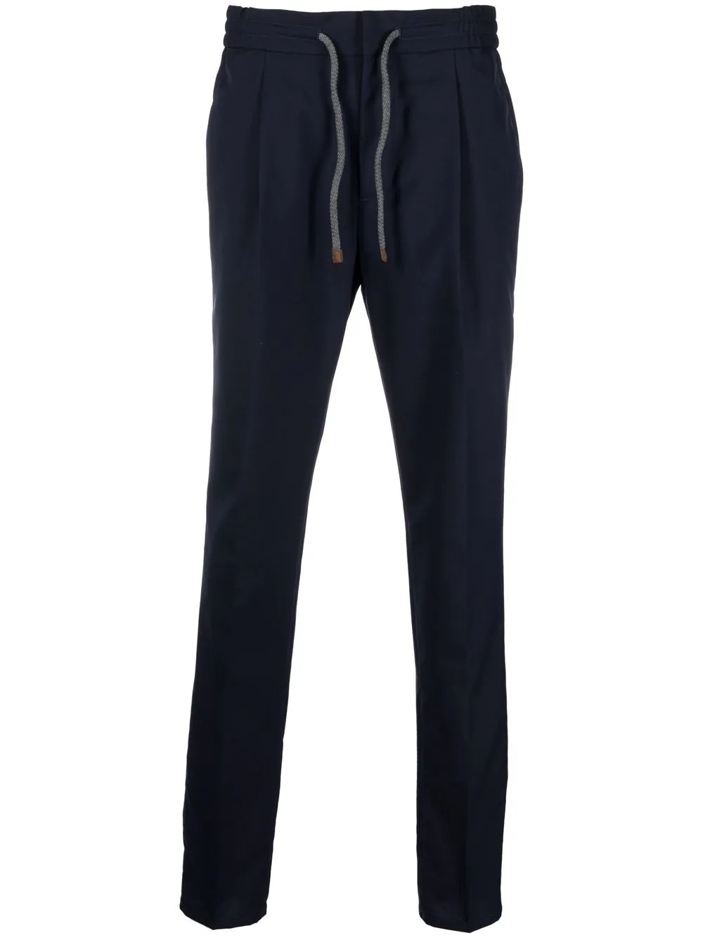 drawstring-waist trousers - 1